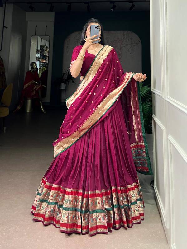 SHRAVANI Chanderi MPK Designer lehenga choli wholesale